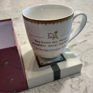 Downton Abbey The Dowager Countess Ceramic Coffee Tea Mug